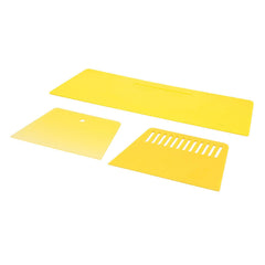 Okiyakusama auto body spreader small yellow edge for precise filler application.