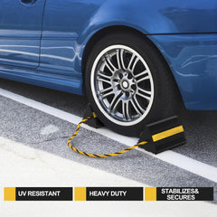 Okllen wheel chocks lightweight and portable for easy transport