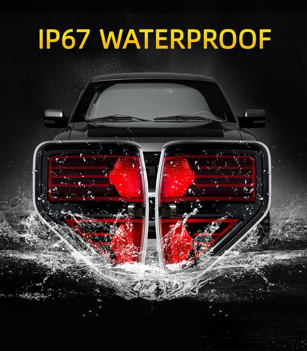 OKLPF plug-and-play connector enables easy install on Ford F-150 tail light