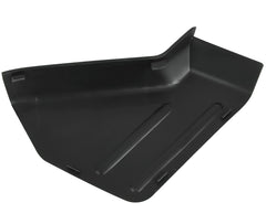OKPARZ seat trim material closeup highlights durable, matte black finish