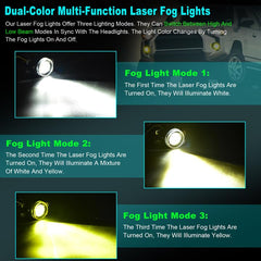 OKSIWA color-switch mode demonstrates white and yellow signals for versatility.