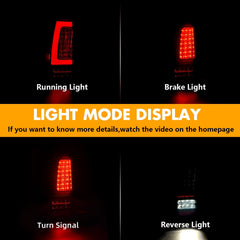 OKSIWA smoked-lens tail lights provide bold styling and clear signaling.