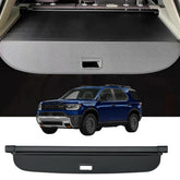 Okutech cargo cover for Honda Passport 2026 side view highlights carbon fiber style and privacy