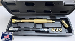 OKYOUK Zerk cleaning tool front view enabling efficient grease flushing on shafts