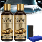 Olephique PTZ Crystal Serum on car paint with smooth gloss and long lasting shine
