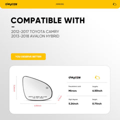 Oleycaw Avalon Hybrid passenger-side mirror replacement for better rear view