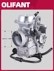 Air filter side dimensions 50mm to 54mm suit compatible airboxes.