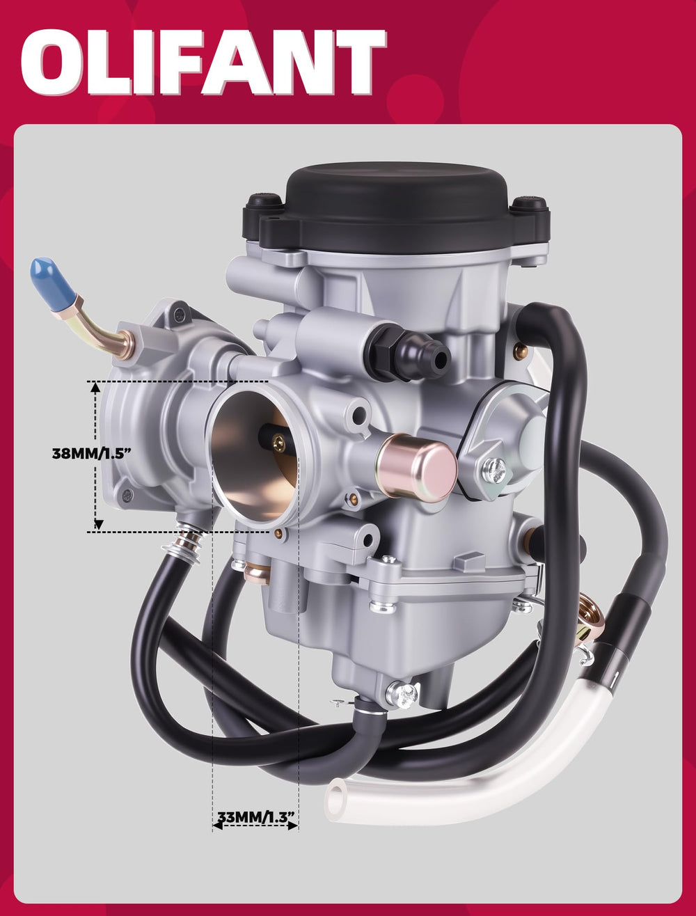 OLIFANT carburetor for Yamaha Wolverine 350 improved throttle response