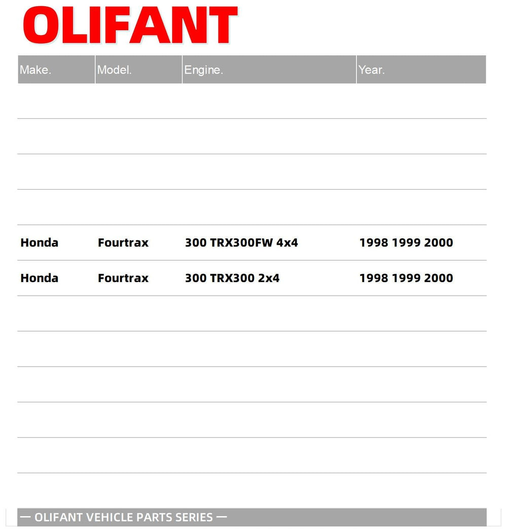 OLIFANT CDI igniter box for Honda TRX300FW 1998-2000, smooth throttle response.