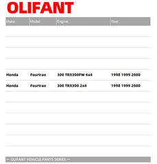OLIFANT CDI igniter box for Honda TRX300FW 1998-2000, smooth throttle response.