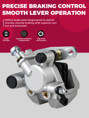 OLIFANT Bruin 350 caliper image highlighting mounting points and durable design