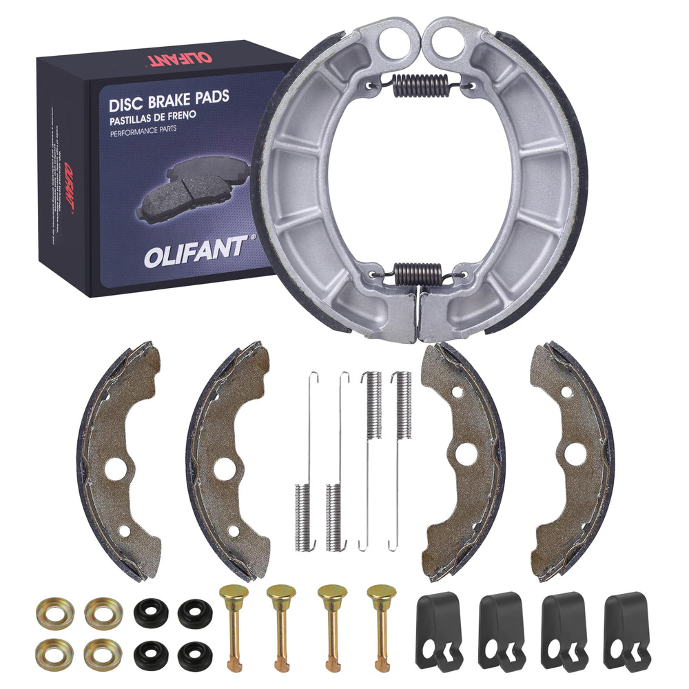 OLIFANT front brake shoes for Honda Rancher 350 improve stopping control on trails