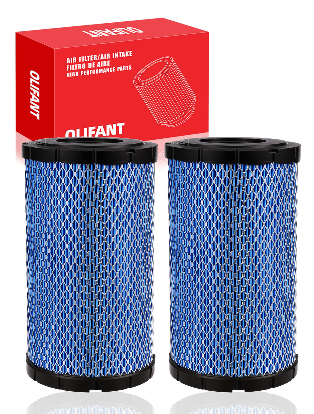 OLIFANT Ranger XP1000 air filter front view protects engine from dust