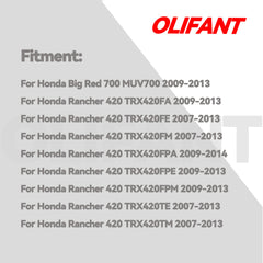 OLIFANT regulator-rectifier for Honda Big Red 700 ensures reliable electrical performance off-road.