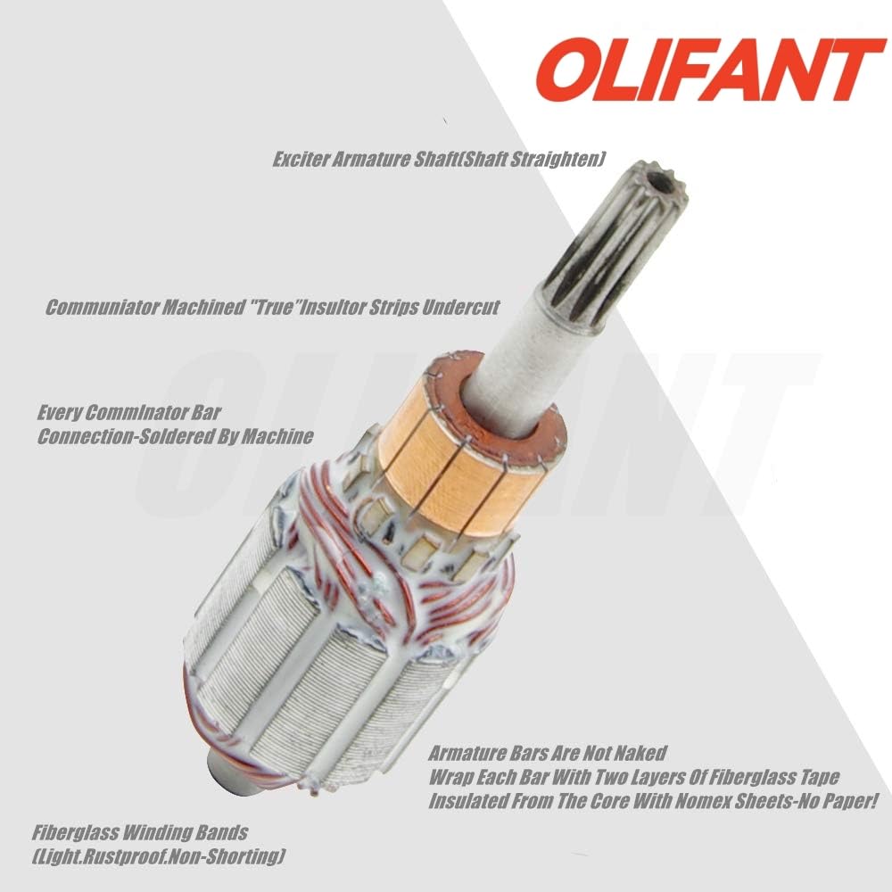 OLIFANT 21163-1266 starter for Kawasaki Bayou, reliable start performance