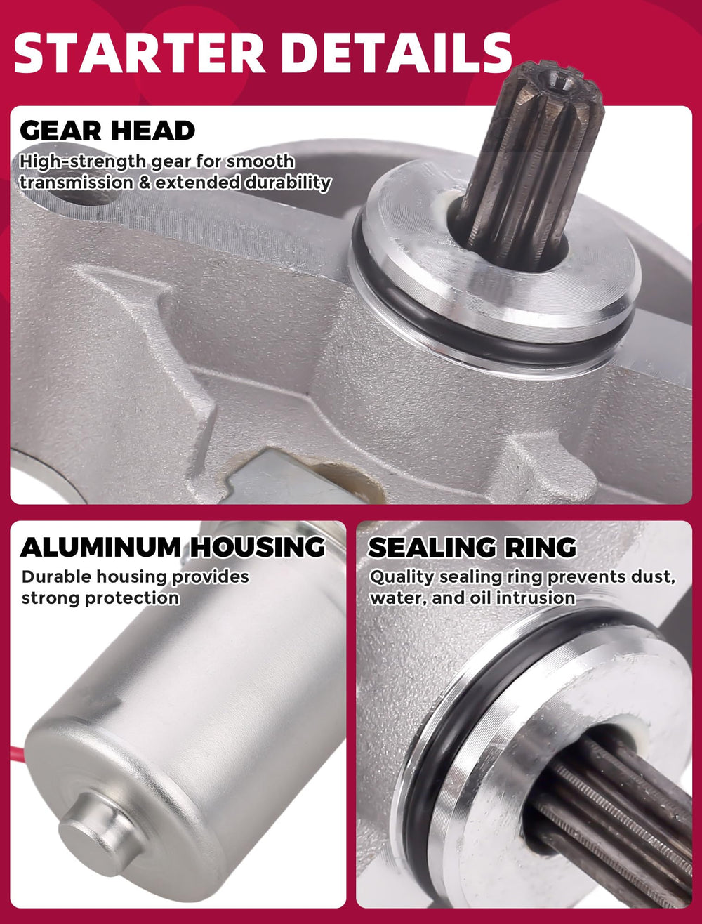 OLIFANT 31200-18S-000 compatible starter with solid cranking