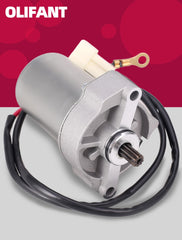 OLIFANT starter showing robust reduction gears