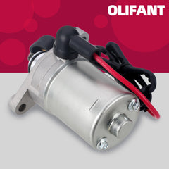 OLIFANT internal gear-train design reduces current draw during cranking