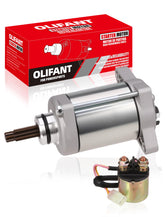 OLIFANT Honda Rancher 420 starter close-up showing rugged coil for fast starts on trails