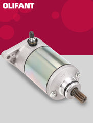 OLIFANT internal motor and reduction gears enable steady cranking.