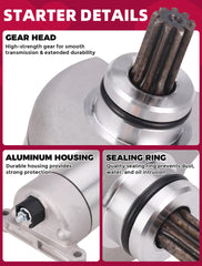 OLIFANT high-quality motor and gears enable smooth cranking.