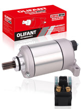 OLIFANT Grizzly 550 starter showing reliable cranking for smooth starts.