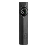 OLIGHT ArkPro Ultra front view showing compact onyx black body and bezel, highlighting portability