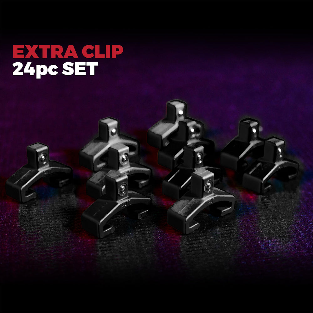 Olsa Tools ball-bearing clip ensures quick access and firm retention