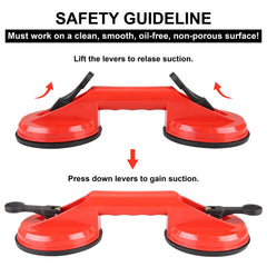 Olympia Tools aquarium glass suction cup aids safe lifting of glass panels.