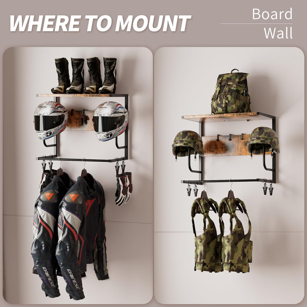 OMISRUIS helmet and gear mount closeup showing reliable support