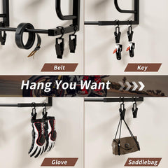 OMISRUIS multi-use gear organizer for helmets and riding apparels