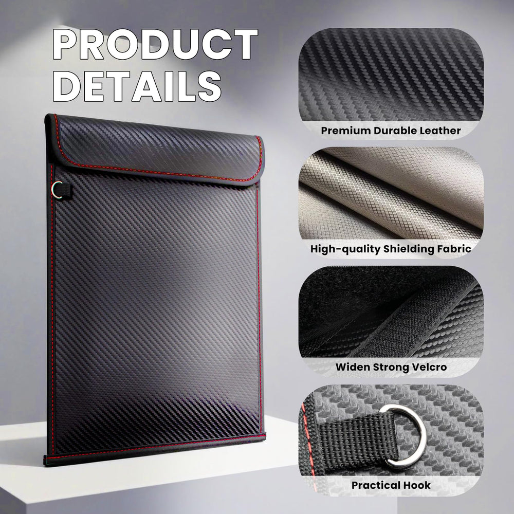 OMKHE Faraday Bag phone privacy prevents unwanted tracking and data scans.