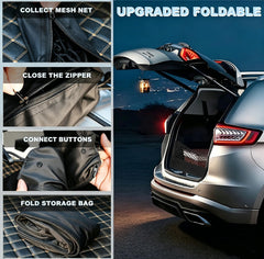 Omocyra double layer cargo net boosts rear storage capacity