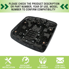 omoZone center-console-lid built from sturdy plastic and leather-like material