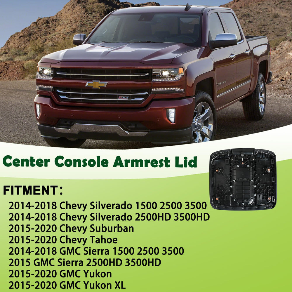 omoZone center-console-lid fitting Chevy Silverado for restored cabin style