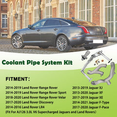 omoZone coolant pipe kit inlet connector provides secure fit and steady coolant flow