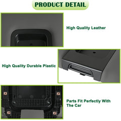 omoZone easy install center armrest lid enables quick, budget-friendly replacement.