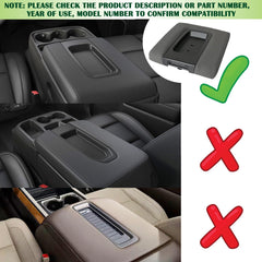 omoZone OEM-style console lid replacement maintains a seamless interior finish.