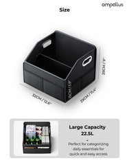 Ompellus multi-layer storage pockets help categorize items for quick access.