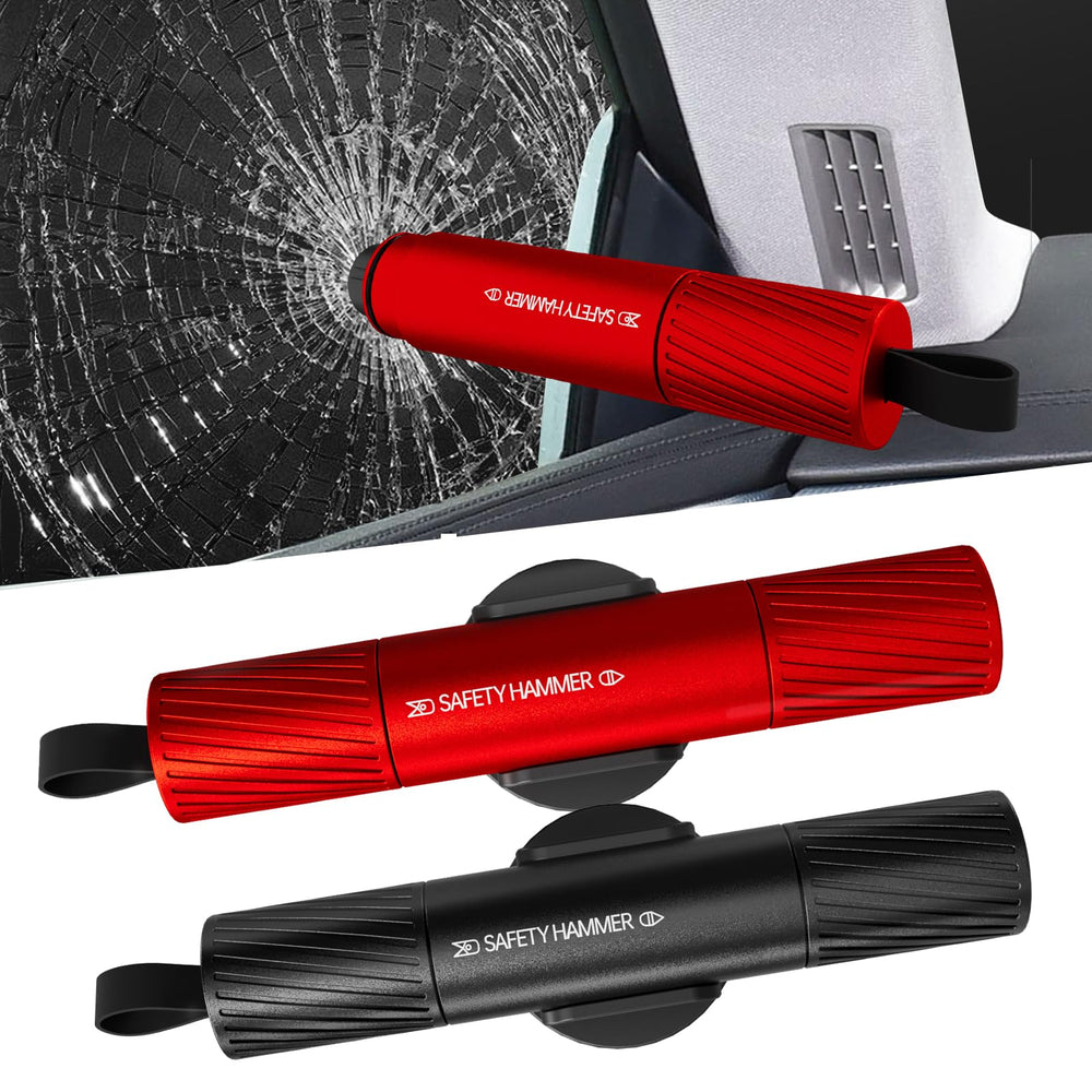 Omrisy car safety hammer 2-pack ready for quick escape