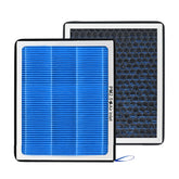 Omrisy CF11966 cabin air filter packaging ready for quick installation.