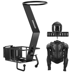 ONAGAD E Track helmet rack mount secures gear in trailers.