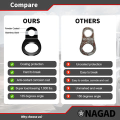 ONAGAD multi-vehicle use image demonstrates reliable lashing on dirt bikes, trailers, and campers.