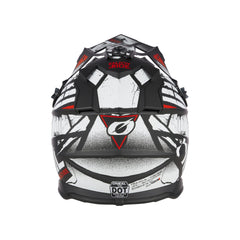 O'NEAL 2 SRS helmet Glitch Black/White bold graphics endure wear