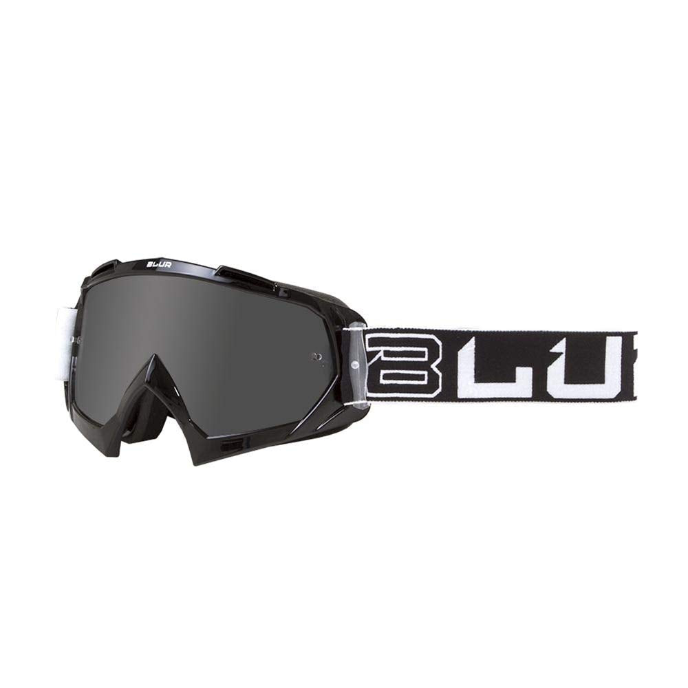 O'NEAL Blur B-10 Two Face Goggle in black/white with anti-fog vision and secure fit