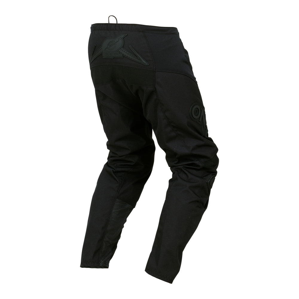 O'NEAL Element Classic Pant Black knee detail emphasizes reinforced protection