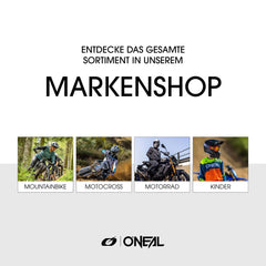 O'NEAL Element Glove pre-curved tailoring for natural hand position