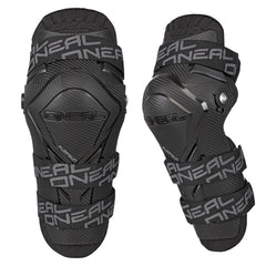 O'NEAL Mens Pump Gun MX knee guard carbon look for lightweight protection
