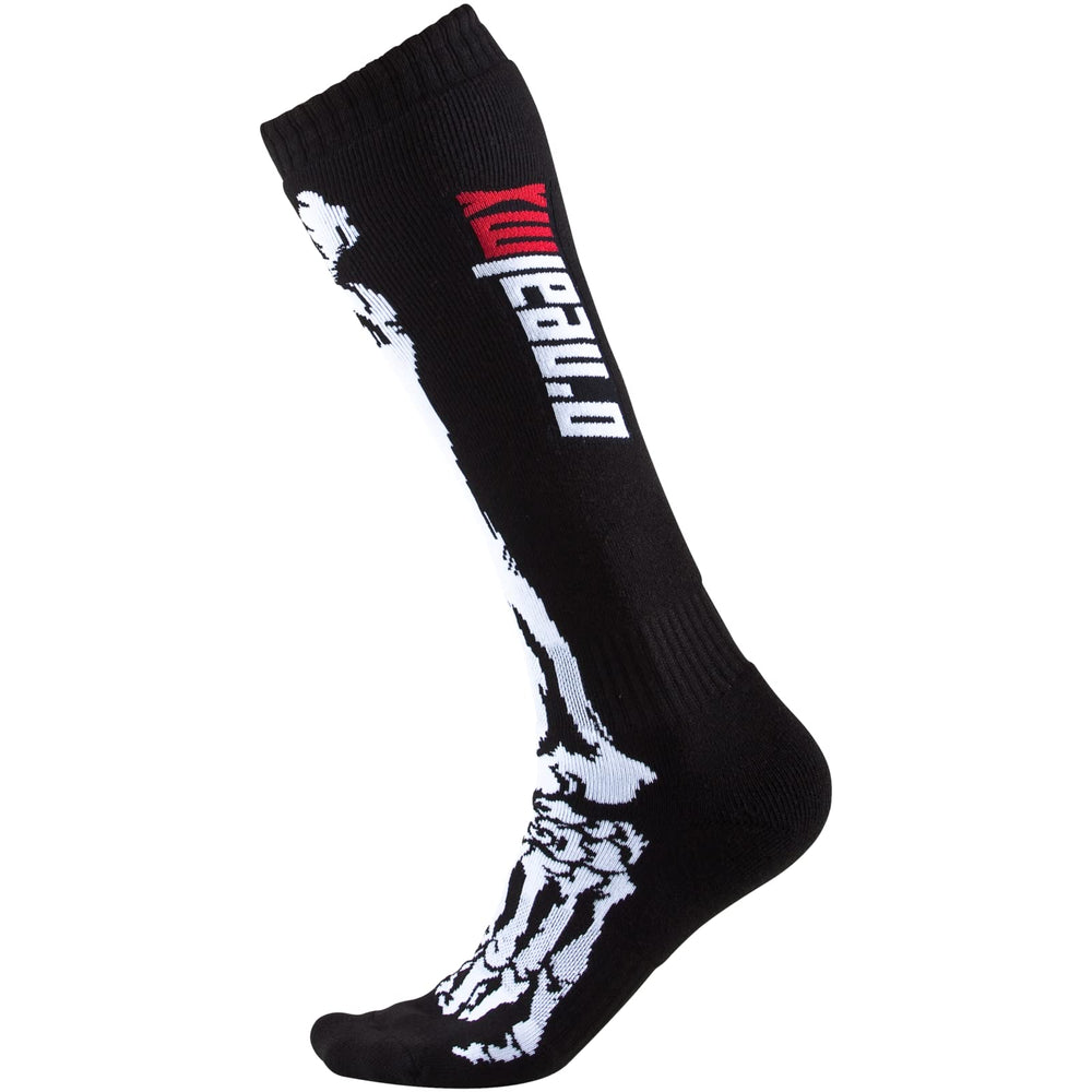 O'NEAL Pro MX Print Sox X-ray design delivers moisture-wicking comfort for riders.