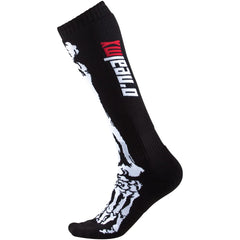O'NEAL Pro MX Print Sox X-ray design delivers moisture-wicking comfort for riders.